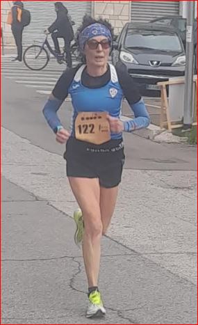 Rossella Sereni alla Terni Half Marathon